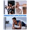 imageUBeesize Gym Magnetic Phone Holder 1Sec Install 360 Adjustable Ball Joint and Durable Base Universal Magnetic Phone Mount with Smartphones Works on Any Surface Metal Plate IncludedMagnetic Head