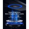 imageUBeesize Gym Magnetic Phone Holder 1Sec Install 360 Adjustable Ball Joint and Durable Base Universal Magnetic Phone Mount with Smartphones Works on Any Surface Metal Plate IncludedMagnetic Head