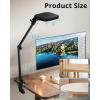 imageUBeesize Streaming Light 1 Pack 8quot Ring Light for Desk with Clamp and Adjustable Arm Zoom Lighting for Computer Video Conference Lighting for Home Office Video Calls Streaming Podcasting