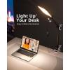 imageUBeesize Streaming Light 1 Pack 8quot Ring Light for Desk with Clamp and Adjustable Arm Zoom Lighting for Computer Video Conference Lighting for Home Office Video Calls Streaming Podcasting