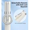 imagePhone Tripod Chargeable RemoteWireless RemoteShutter Compatible with iOS 50 ampamp Android 70 SmartphonesWhiteBeige gray