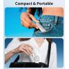 imagePhone Tripod Chargeable RemoteWireless RemoteShutter Compatible with iOS 50 ampamp Android 70 SmartphonesWhiteBeige gray
