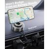 imageUBeesize 2025 Upgraded 360 Magsafe Vacuum Magnetic Car Phone Holder 108LBS Strongest Suctionampamp3000gf DualLock Nano Gel Dashboard ampamp Windshield Mount Compatible with iPhone 16151413ampampOther PhonesCar Mount