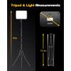 imageUBeesize 2Pack LED Video Light Kit 30006500K Dimmable Photography Studio Lights with Tripod Stand ampamp Phone Holder Video Recording ampamp Streaming Lighting for Makeup Gaming YouTubeVideo Light with Tripod