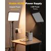 imageUBeesize 2Pack LED Video Light Kit 30006500K Dimmable Photography Studio Lights with Tripod Stand ampamp Phone Holder Video Recording ampamp Streaming Lighting for Makeup Gaming YouTubeVideo Light with Tripod