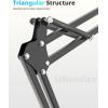 imageUBeesize Overhead Phone Mount Flexible Webcam Arm with Phone Holder and Ball Head Overhead Tripod for Phone Drawing Live Streaming Cooking Flat Photography