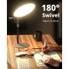imageUBeesize 105in Laptop Ring Light with Stand and Phone Holder for Desk Zoom Lighting for Computer Video Recording Streaming Video Conference Video CallsFullScreen Light