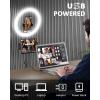 imageUBeesize 12quot Ring Light with 74quot Extendable Tripod Stand ampamp iPad Phone Holder LED Circle Light with PhoneTablet Holder for Video Recording Photography Live Stream Makeup Webcam TikTok YouTube