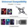 image:imageUBeesize 67in iPad Tripod Stand 360 Rotating Tablet Mount amp Phone Holder Compatible with 99157 Inches Tablets67in