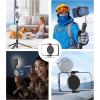 image:imageTONEOF 68 Magnetic Tripod White Bundle with Phone Mount Black1 Pack Quick Installation amp Easy Removal Clip for All PhonesMagnetic TripodSmartphone Magnet Mounts