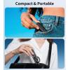 image:imagePhone Selfie Stick Tripod Rechargeable Remote Portable Wireless Remotes Shutter Compatible with Smartphones for CX609 Tripod OrangeBlack
