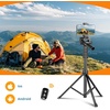 image:imageUBeesize 69 Auto Tracking Phone Tripod with Remote Gesture Control Detachable Ring Light Aluminum Tripod Stand 360 Adjustable Head for iPhone Android Camera Video Recording amp Live Streaming67 Tripod