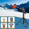 image:imageUBeesize 69 Auto Tracking Phone Tripod with Remote Gesture Control Detachable Ring Light Aluminum Tripod Stand 360 Adjustable Head for iPhone Android Camera Video Recording amp Live Streaming67 Tripod