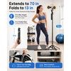 image:imageUBeesize 70 Auto Face Tracking Phone Tripod for iPhone amp Camera with Light  360 Auto Follow Selfie Stick Mode Dual Mini Ring Lights amp Remote for Video Recording Live Streaming and Content Creation70in