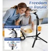 image:imageUBeesize 70 Magnetic Selfie Stick Tripod for iPhone MagSafe Tripod with 2in1 Phone Clamp amp 14 Screw Mount Phone Tripod Stand with Remote 4Leg Stable Selfie Stick for Camera amp GoPro70in