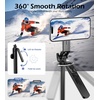 image:imageUBeesize 70 Magnetic Selfie Stick Tripod for iPhone MagSafe Tripod with 2in1 Phone Clamp amp 14 Screw Mount Phone Tripod Stand with Remote 4Leg Stable Selfie Stick for Camera amp GoPro70in