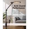 image:imageUBeesize Streaming Light 8 Light for Desk with CClamp and MultiAngle Adjustable Arm Streaming Light for Home Office Zoom Meetings Video Conferencing Gaming Recording and Live Streaming